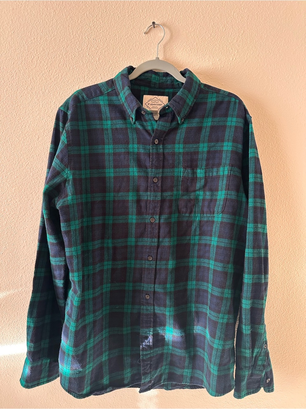Large button up flannel